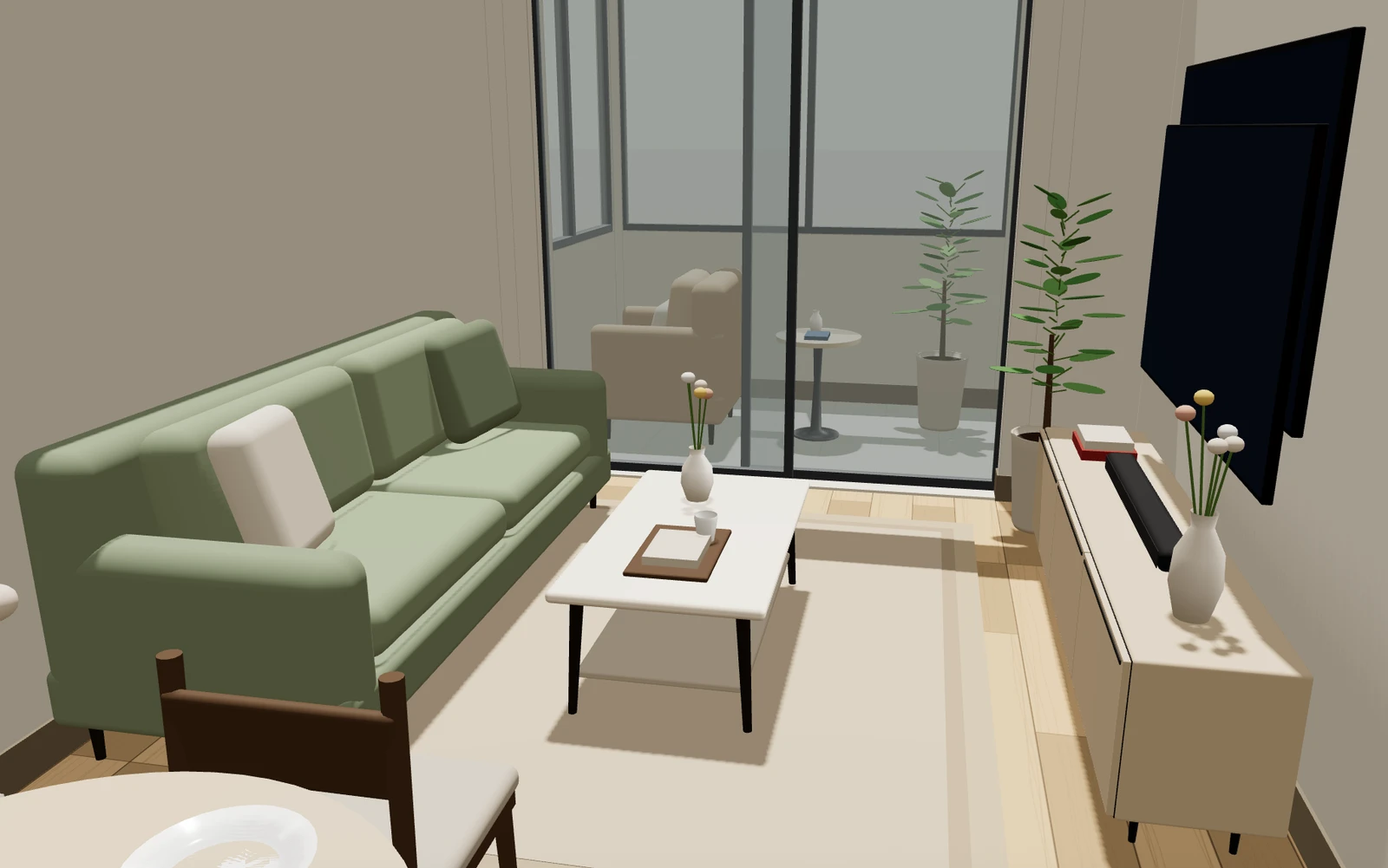 DEMO APARTMENT: Room walkthrough